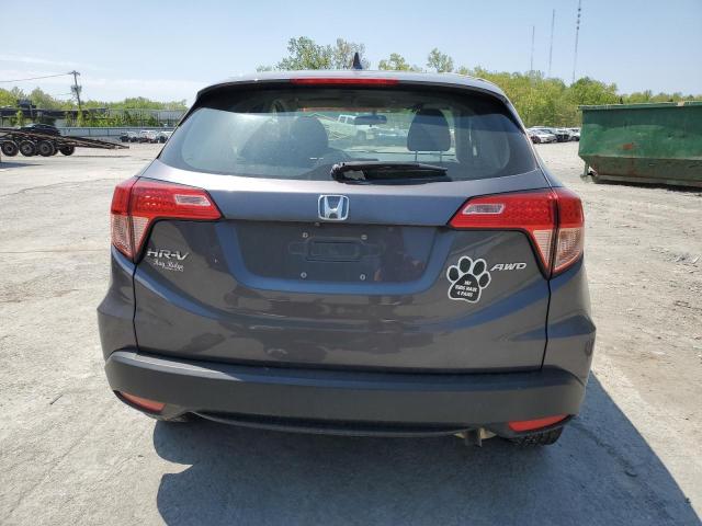 3CZRU6H34JG729462 - 2018 HONDA HR-V LX GRAY photo 6