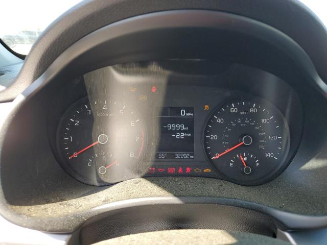 3KPA24AD9PE554761 - 2023 KIA RIO LX SILVER photo 9