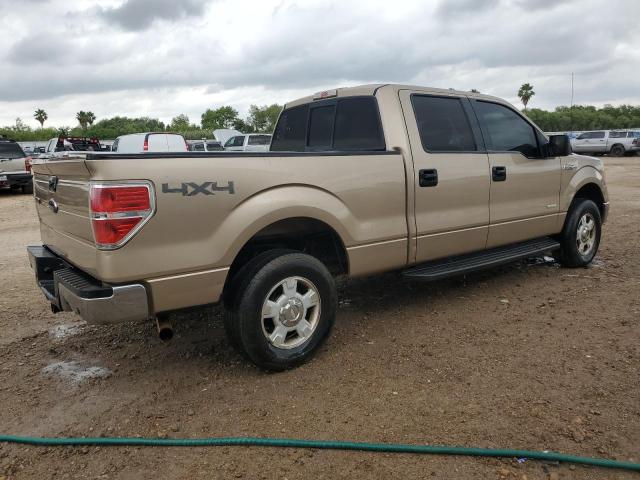 1FTFW1ET7DKE12623 - 2013 FORD F150 SUPERCREW GOLD photo 3