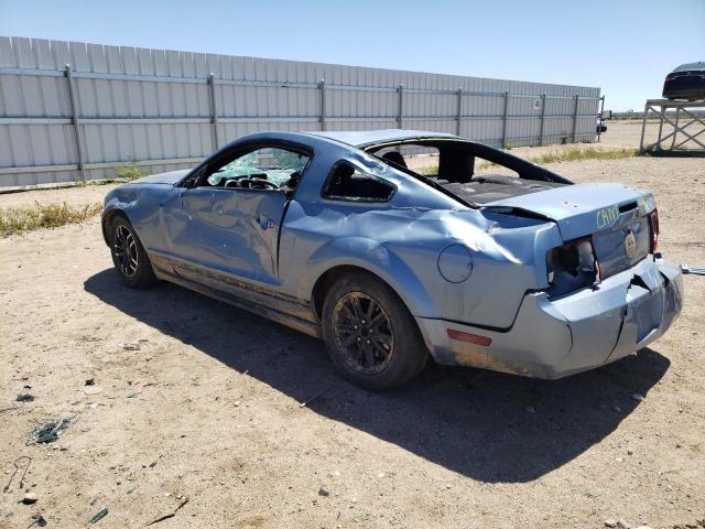 1ZVFT80N055175593 - 2005 FORD MUSTANG BLUE photo 2