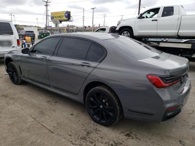 WBA7T2C0XNCJ53498 - 2022 BMW 740 I GRAY photo 2