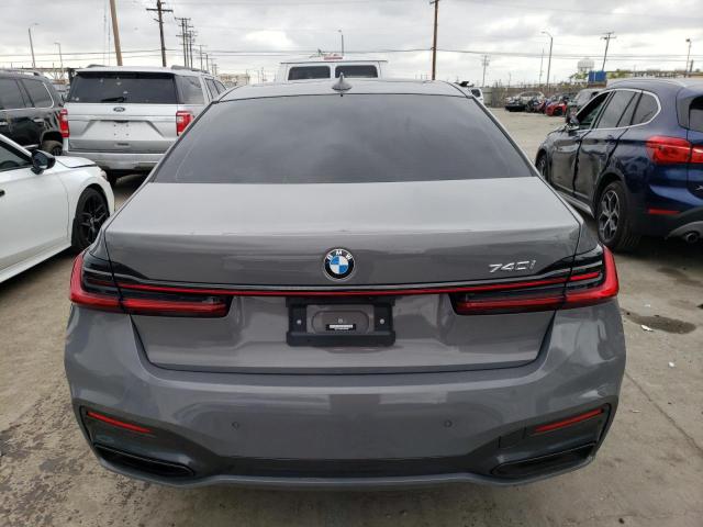 WBA7T2C0XNCJ53498 - 2022 BMW 740 I GRAY photo 6