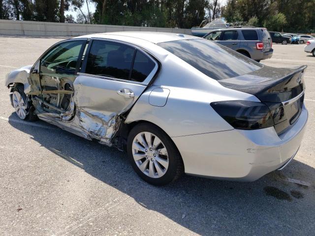 1HGCR2F84FA145302 - 2015 HONDA ACCORD EXL SILVER photo 2