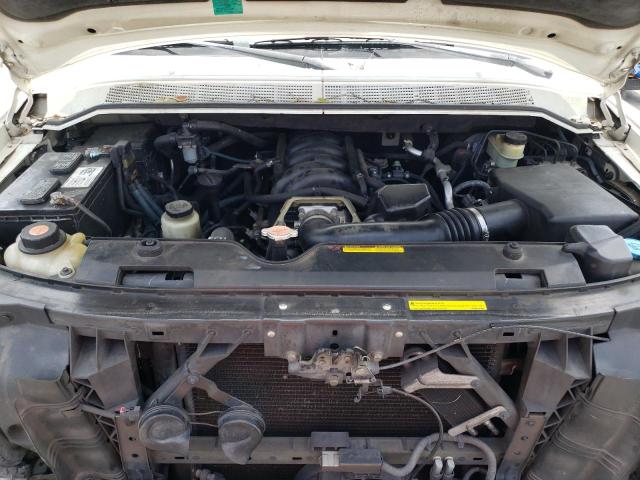 5N3AA08A25N812122 - 2005 INFINITI QX56 WHITE photo 12