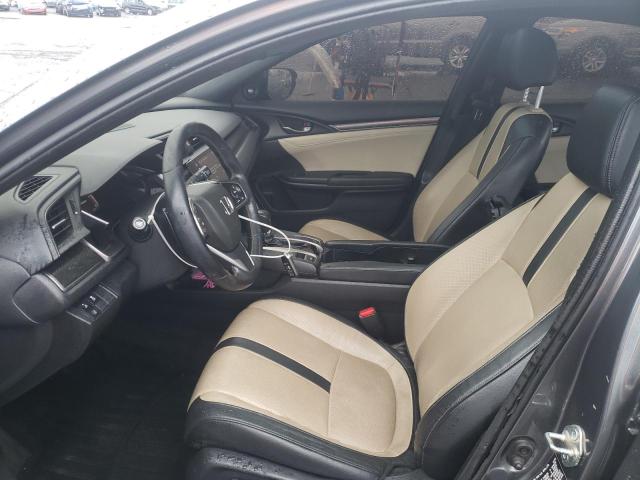 SHHFK7H92JU411238 - 2018 HONDA CIVIC SPORT TOURING GRAY photo 7