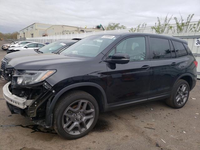 5FNYF8H50NB016160 - 2022 HONDA PASSPORT EXL შავი ფოტო 1
