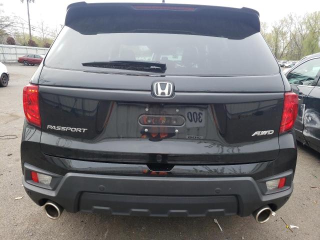 5FNYF8H50NB016160 - 2022 HONDA PASSPORT EXL შავი ფოტო 6