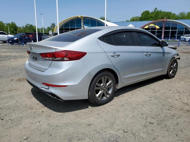 5NPD84LF9HH065087 - 2017 HYUNDAI ELANTRA SE SILVER photo 3