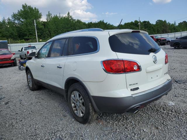 5GAER13D39J216403 - 2009 BUICK ENCLAVE CX WHITE photo 2