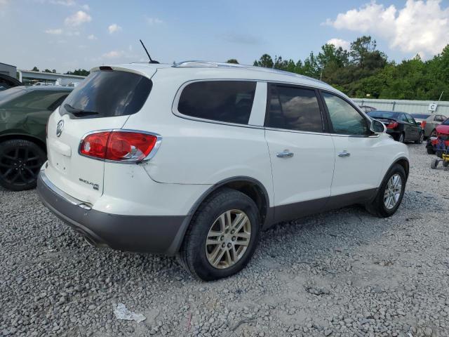 5GAER13D39J216403 - 2009 BUICK ENCLAVE CX WHITE photo 3