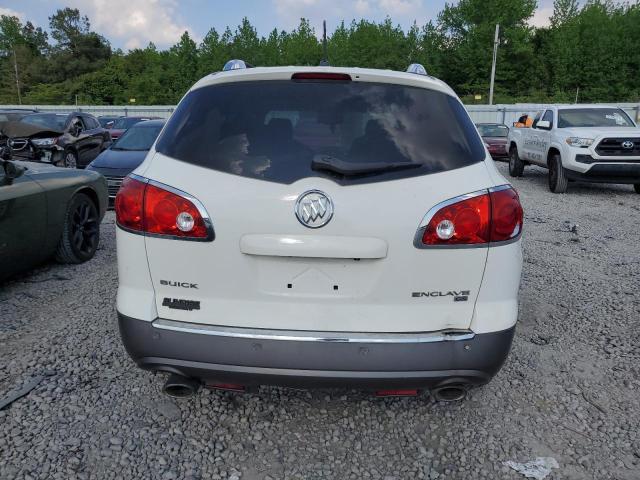 5GAER13D39J216403 - 2009 BUICK ENCLAVE CX WHITE photo 6