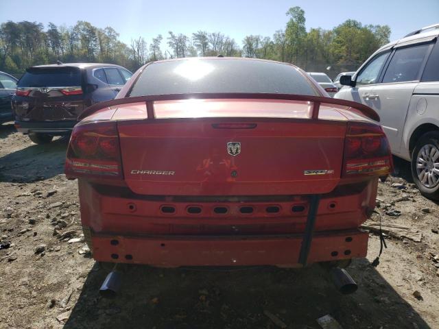 2B3KA73W26H528448 - 2006 DODGE CHARGER SRT-8 RED photo 6