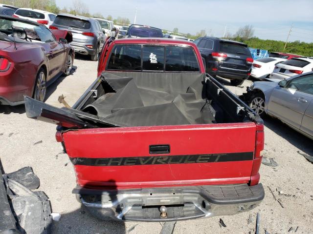 1GCCS19W3Y8208360 - 2000 CHEVROLET S10 S10 MAROON photo 6