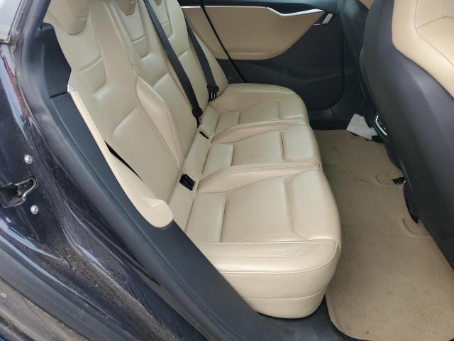 5YJSA1H29EFP63144 - 2014 TESLA MODEL S BLUE photo 10