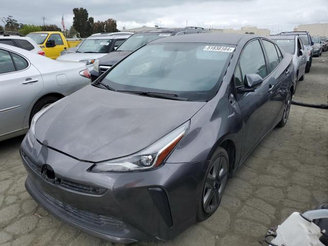 JTDKARFU9L3122282 - 2020 TOYOTA PRIUS L GRAY photo 1