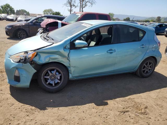 JTDKDTB38C1006214 - 2012 TOYOTA PRIUS C TURQUOISE photo 1