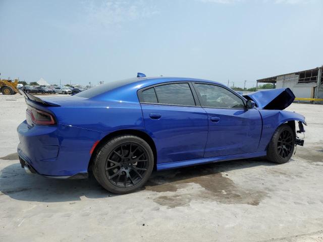 2C3CDXCT4NH209040 - 2022 DODGE CHARGER R/T BLUE photo 3