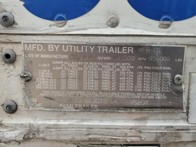 1UYVS25338P307634 - 2008 UTILITY TRAILER Ağ foto 10