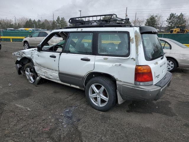 JF1SF6559XG720726 - 1999 SUBARU FORESTER S WHITE photo 2
