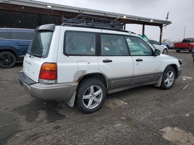 JF1SF6559XG720726 - 1999 SUBARU FORESTER S WHITE photo 3