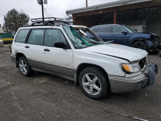 JF1SF6559XG720726 - 1999 SUBARU FORESTER S WHITE photo 4
