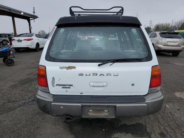 JF1SF6559XG720726 - 1999 SUBARU FORESTER S WHITE photo 6
