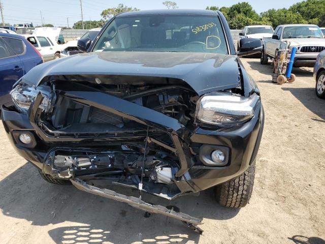 3TMCZ5AN4NM460406 - 2022 TOYOTA TACOMA DOUBLE CAB BLACK photo 5