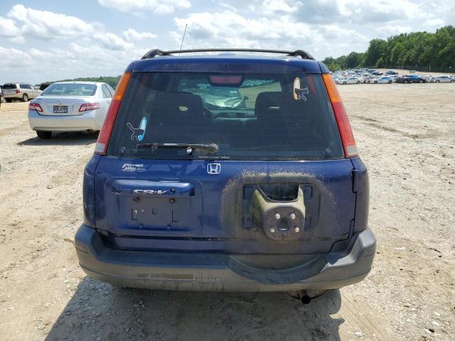 JHLRD1844VC019314 - 1997 HONDA CR-V LX BLUE photo 6