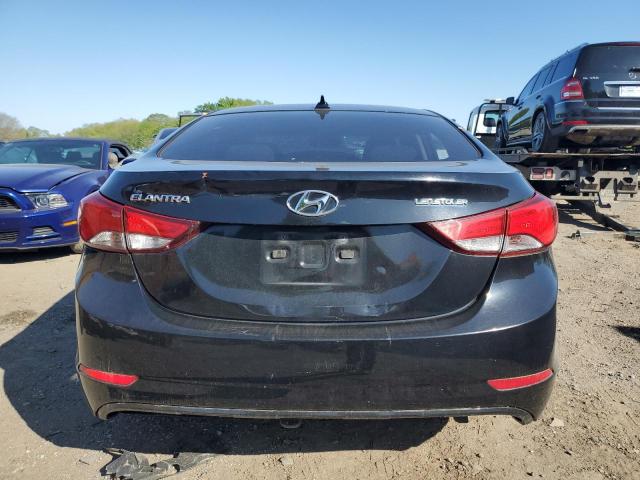 KMHDH4AE7GU581653 - 2016 HYUNDAI ELANTRA SE BLACK photo 6