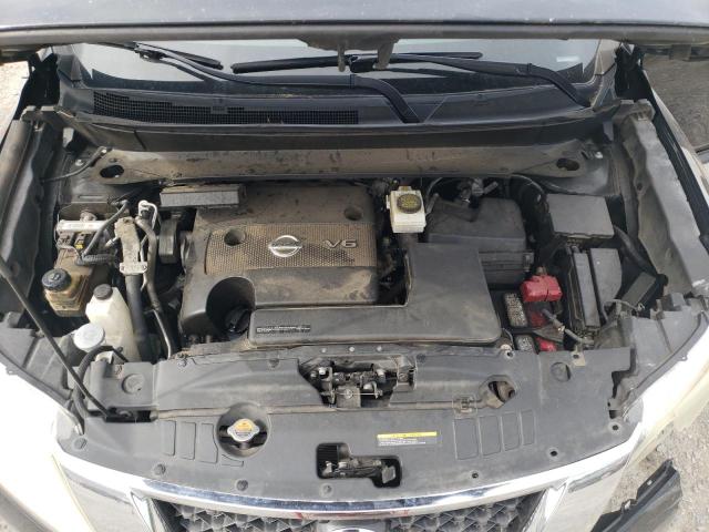 5N1AR2MM8EC702653 - 2014 NISSAN PATHFINDER S BLACK photo 11