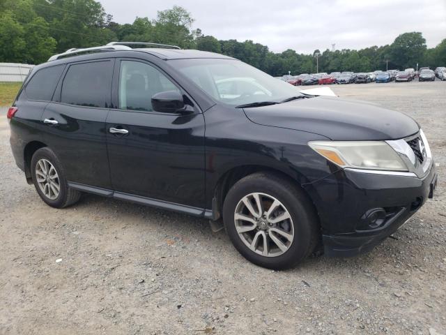 5N1AR2MM8EC702653 - 2014 NISSAN PATHFINDER S BLACK photo 4