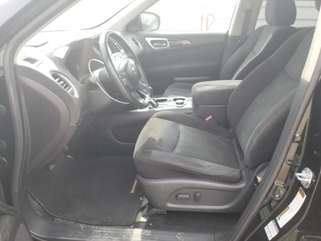 5N1AR2MM8EC702653 - 2014 NISSAN PATHFINDER S BLACK photo 7