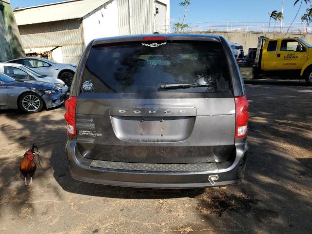 2C4RDGBG2GR400527 - 2016 DODGE GRAND CARA SE CHARCOAL photo 6