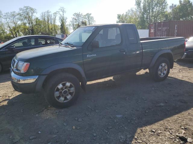 1N6ED26YXYC391037 - 2000 NISSAN FRONTIER KING CAB XE GREEN photo 1