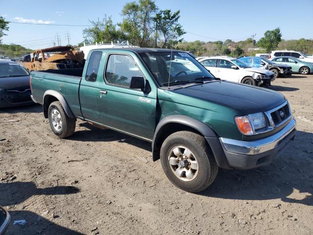 1N6ED26YXYC391037 - 2000 NISSAN FRONTIER KING CAB XE GREEN photo 4