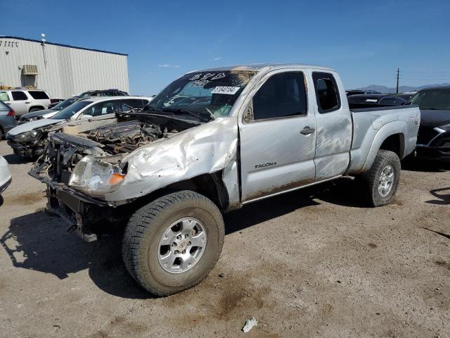 5TETU62N76Z221150 - 2006 TOYOTA TACOMA PRERUNNER ACCESS CAB SILVER photo 1