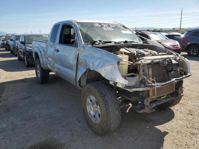 5TETU62N76Z221150 - 2006 TOYOTA TACOMA PRERUNNER ACCESS CAB SILVER photo 4