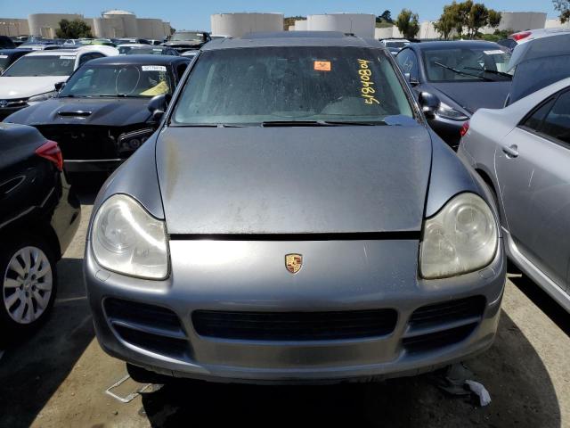 WP1AB29P94LA62607 - 2004 PORSCHE CAYENNE S GRAY photo 5