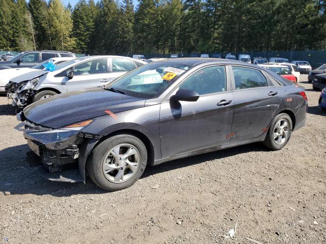 5NPLL4AG0MH051014 - 2021 HYUNDAI ELANTRA SE GRAY photo 1