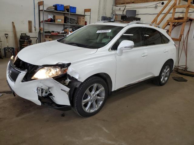 JTJZK1BA7B2005181 - 2011 LEXUS RX 350 WHITE photo 1