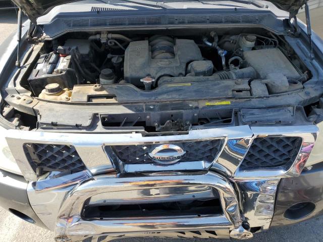 1N6AA07A06N548816 - 2006 NISSAN TITAN XE GRAY photo 11