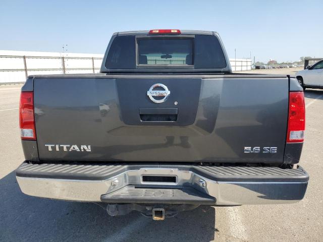 1N6AA07A06N548816 - 2006 NISSAN TITAN XE GRAY photo 6