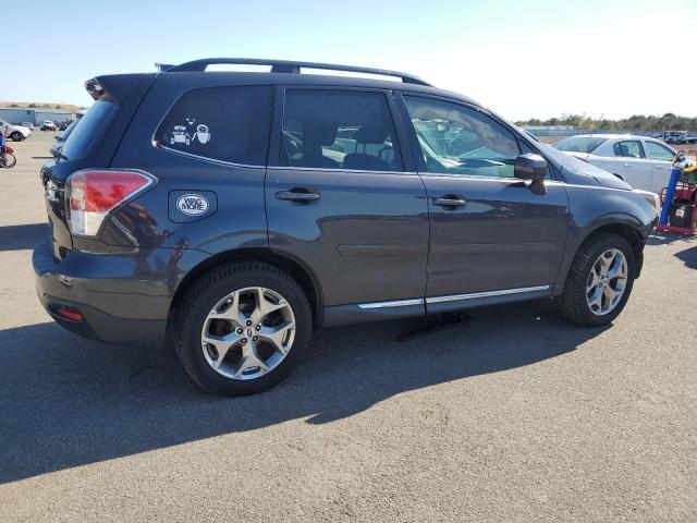 JF2SJAWC6JH574037 - 2018 SUBARU FORESTER 2.5I TOURING GRAY photo 3