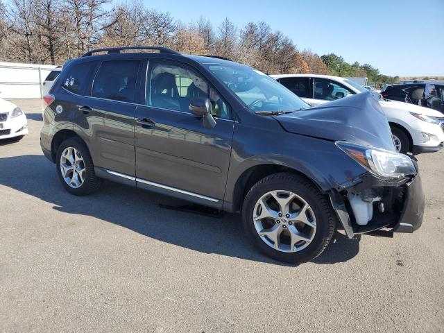 JF2SJAWC6JH574037 - 2018 SUBARU FORESTER 2.5I TOURING GRAY photo 4