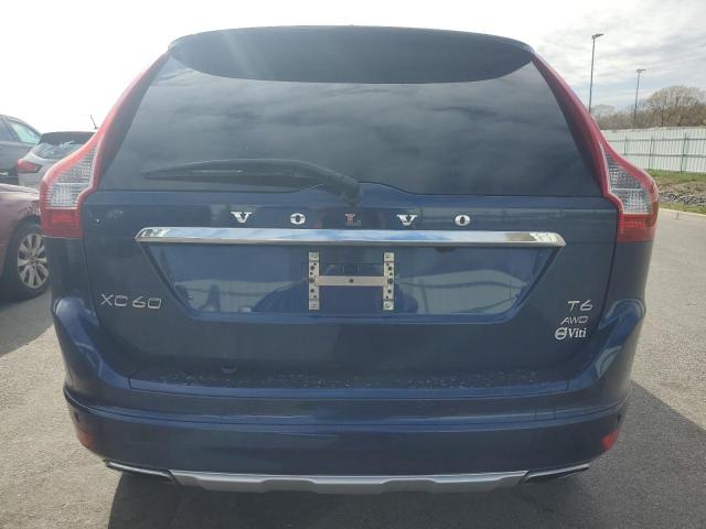 YV4902RV7F2717071 - 2015 VOLVO XC60 T6 PLATINUM BLUE photo 6