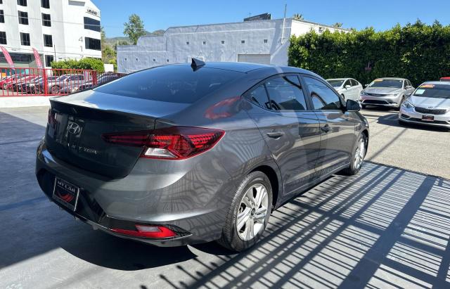 5NPD84LF1KH403394 - 2019 HYUNDAI ELANTRA SEL GRAY photo 4