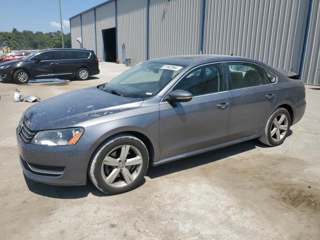 1VWBH7A30CC091418 - 2012 VOLKSWAGEN PASSAT SE GRAY photo 1