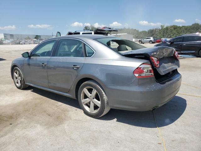 1VWBH7A30CC091418 - 2012 VOLKSWAGEN PASSAT SE GRAY photo 2