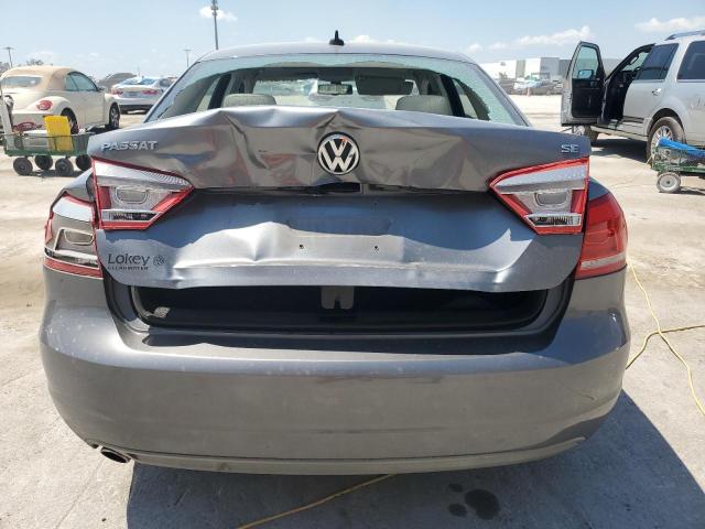 1VWBH7A30CC091418 - 2012 VOLKSWAGEN PASSAT SE GRAY photo 6