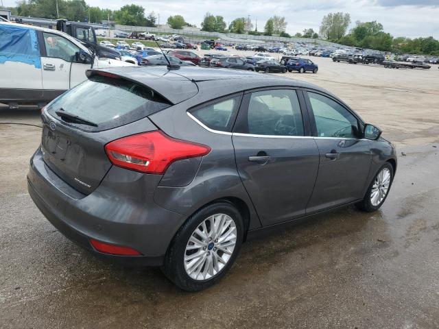 1FADP3N24JL232888 - 2018 FORD FOCUS TITANIUM GRAY photo 3